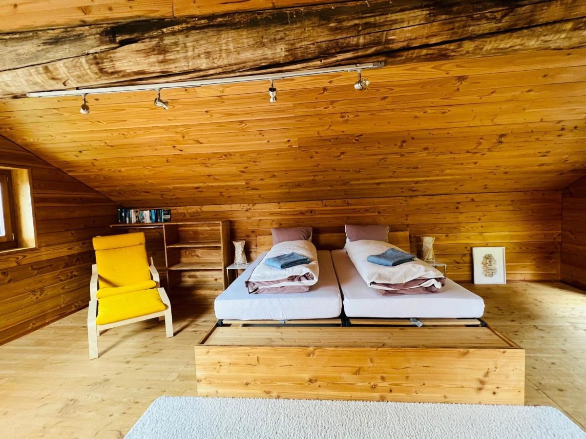 Chalet Biene - Swiss Alp Chalet With Sauna And Jacuzzi 乌尔里兴 外观 照片